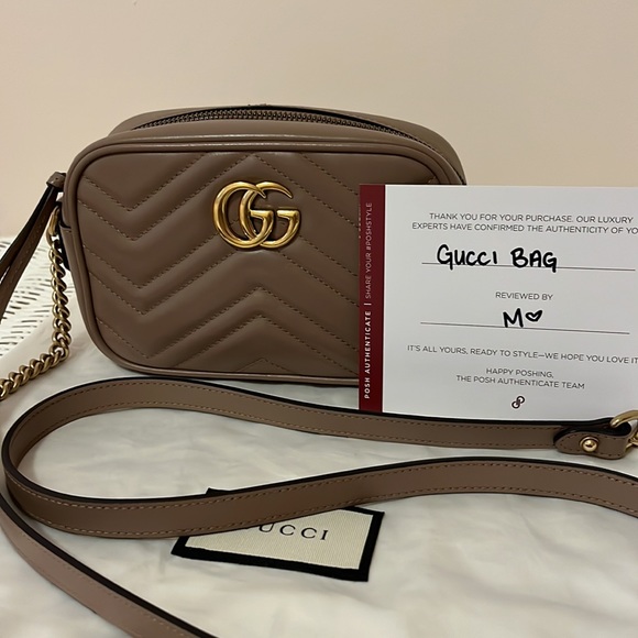 SOLD Gucci GG Mini Marmont Shoulder Bag - Picture 13 of 13
